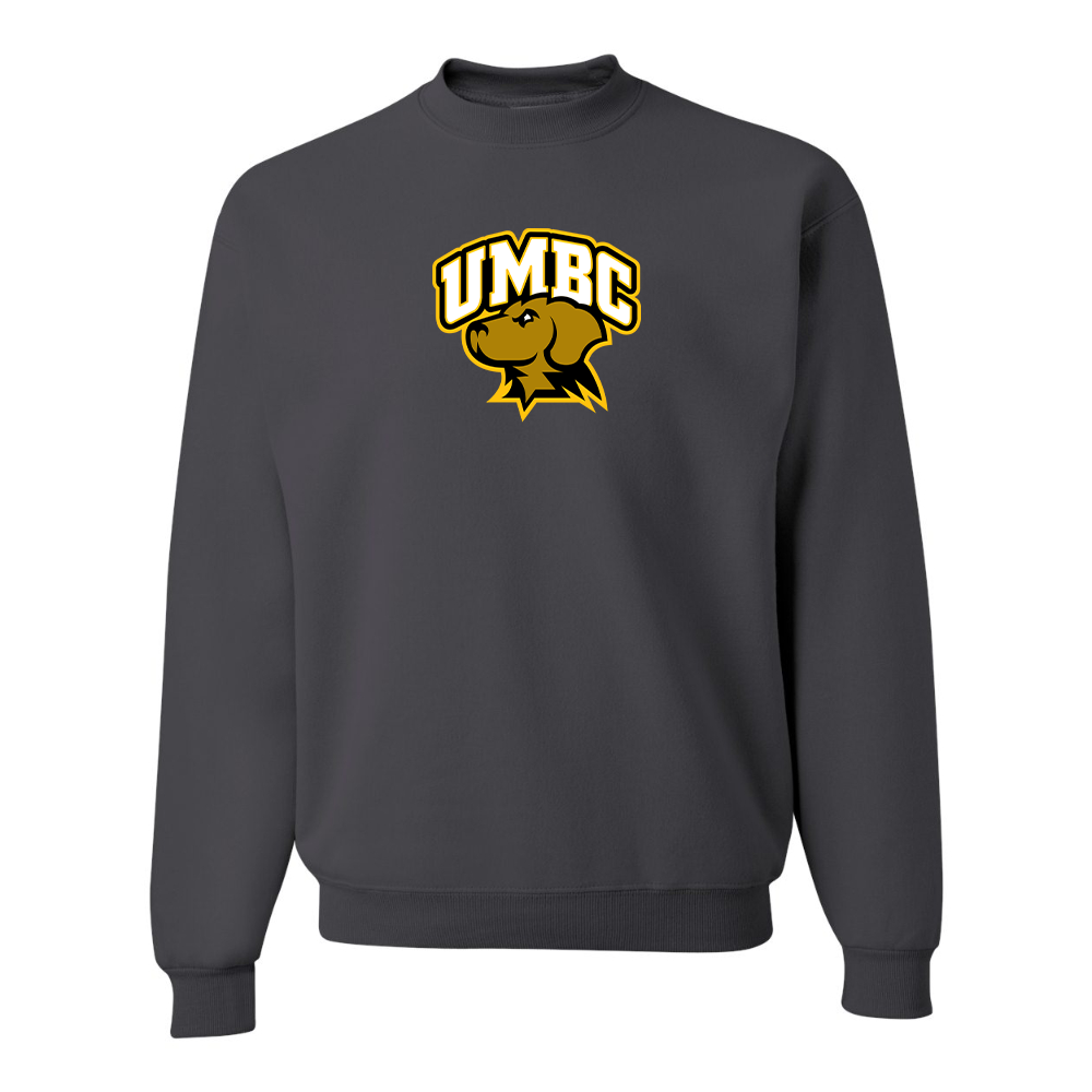 Men's UMBC Retrievers JERZEES NuBlend Crewneck Sweatshirt